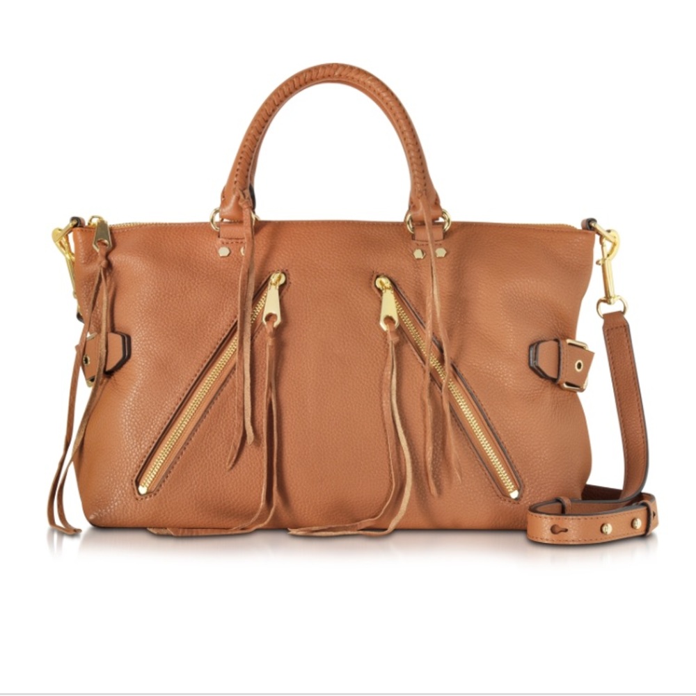 SOLD Rebecca Minkoff large moto satchel!